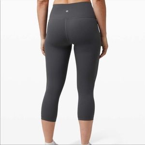 LULULEMON Wunder Under crop High Rise Legging